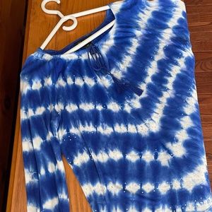 INC International Concepts - Tie Dye Long Sleeve Top